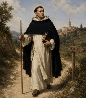 Dominique en chemin